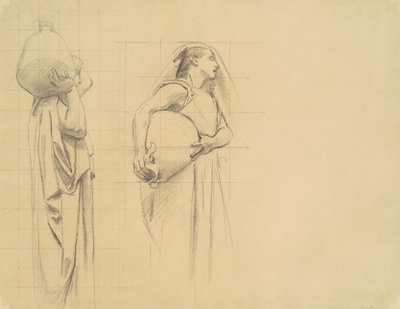 Studio per Le Danaidi, 1922-1925 da John Singer Sargent