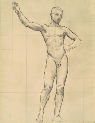 Studio di Apollo per Apollo e le Muse, c. 1921 da John Singer Sargent