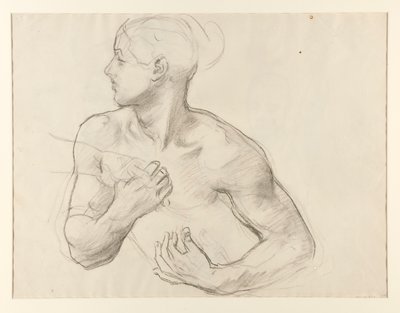 Studio di Clitennestra per Oreste inseguito dalle Furie, murale, Scalinata, Museo delle Belle Arti, Boston da John Singer Sargent
