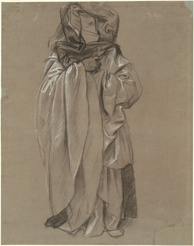 Studio di Ezechiele per "Fregio dei Profeti" da John Singer Sargent