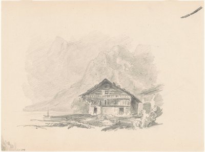 Chalet svizzero, 1869 da John Singer Sargent