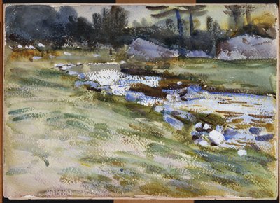 Il ruscello da John Singer Sargent
