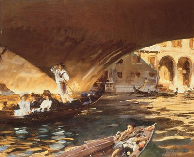 Il Rialto, Venezia da John Singer Sargent