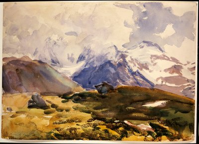Il Sempione, c.1910 da John Singer Sargent