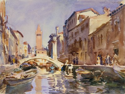 Canale Veneziano, 1913 da John Singer Sargent