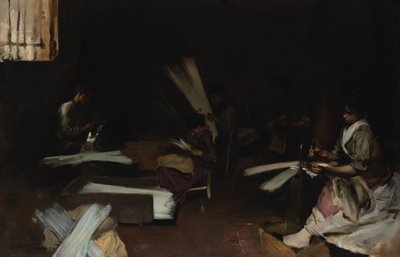Lavoratori del vetro veneziano da John Singer Sargent