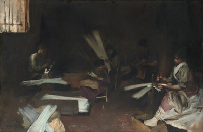Lavoratori del vetro veneziano, 1880-82 da John Singer Sargent