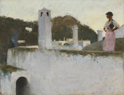 Vista di Capri da John Singer Sargent