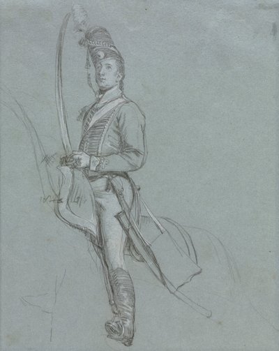 Un Ufficiale Ussaro a Cavallo da John Singleton Copley