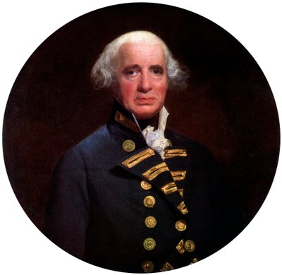 Ammiraglio Richard, conte di Howe, 1794, c1920 da John Singleton Copley
