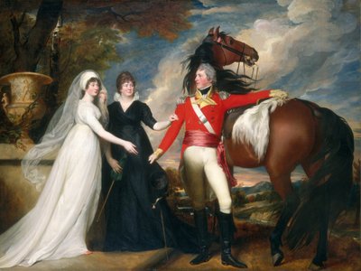 Colonnello William Fitch e le sue sorelle Sarah e Ann Fitch da John Singleton Copley