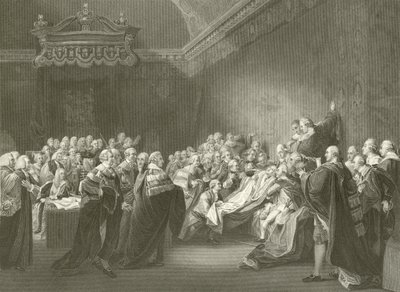 La morte del Conte di Chatham da John Singleton Copley
