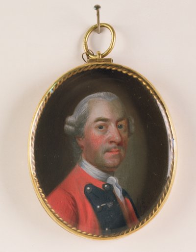 Ritratto in miniatura di Sir John St. Clair da John Singleton Copley