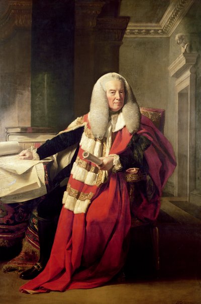 Ritratto di William Murray (1705-93) da John Singleton Copley