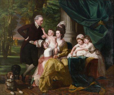 Sir William Pepperrell e la sua famiglia da John Singleton Copley