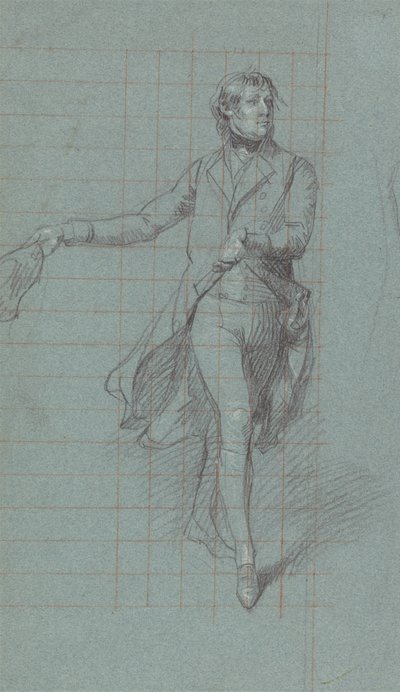 Studio per il capitano William George Fairfax per il dipinto "La vittoria di Lord Duncan" da John Singleton Copley