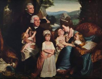 La famiglia Copley, 1776-1777 da John Singleton Copley