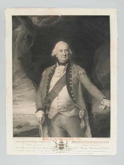 Il nobile Charles Marchese Cornwallis, Maestro Generale dell