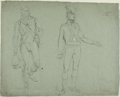 Due ufficiali americani da John Singleton Copley