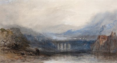 Pioggia, vapore e velocità; Il viadotto ferroviario da John Skinner Prout
