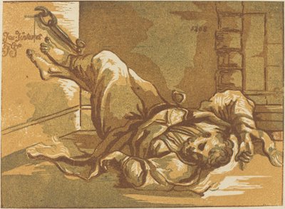 Uomo in catene da John Skippe after Jacopo Tintoretto