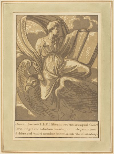 San Giovanni Evangelista da John Skippe after Parmigianino