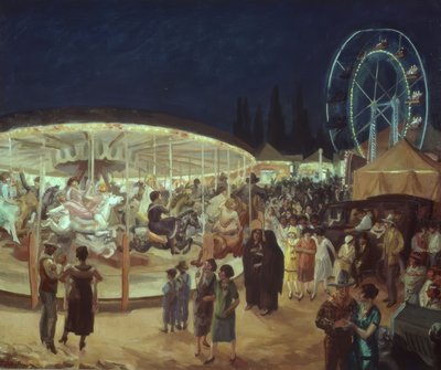 Carnevale itinerante, Santa Fe da John French Sloan
