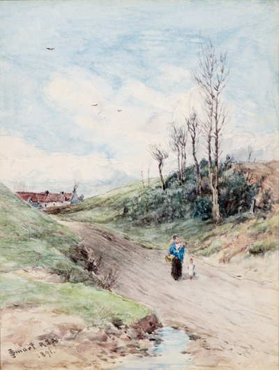 La strada per il villaggio da John Smart