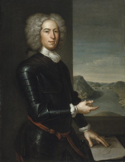 Ritratto del Maggior Generale Paul Mascarene da John Smibert