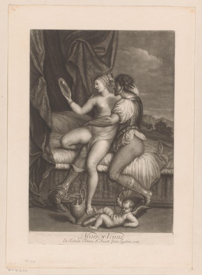 Marte e Venere a letto da John Smith