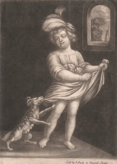 Bambino e cane da John Smith