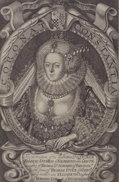 Frances, Duchessa di Richmond (1578-1639) da Generall Historie of Virginia, 1624 da John Smith 2