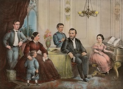 Il generale Grant e la sua famiglia - Dedicato con rispetto al popolo degli Stati Uniti da John Smith
