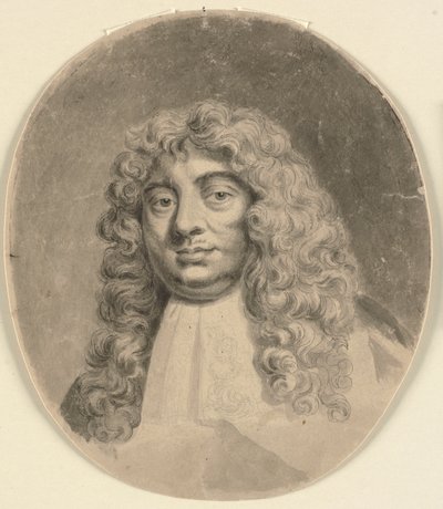 Ritratto di uomo a testa e spalle, dopo un ritratto del XVII secolo (Il Conte di Lauderdale) da John Sparrow
