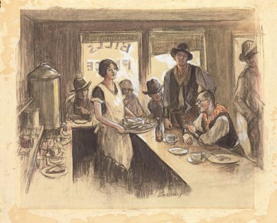 Il posto di Bill da John Steuart Curry