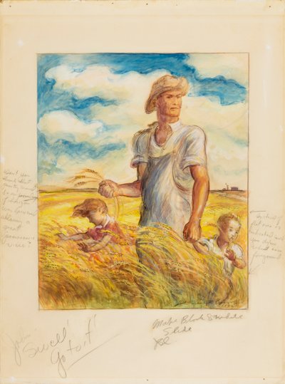La nostra buona terra da John Steuart Curry