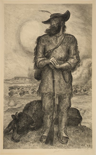 Il Plainsman da John Steuart Curry