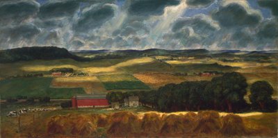 Paesaggio del Wisconsin da John Steuart Curry