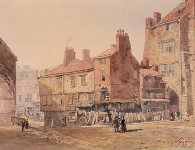 Case, King Street, vicino al Black Gate da John Storey