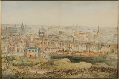 Newcastle upon Tyne da Windmill Hills, Gateshead, 1887 da John Storey