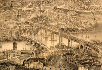 Newcastle upon Tyne durante il regno della Regina Vittoria da John Storey