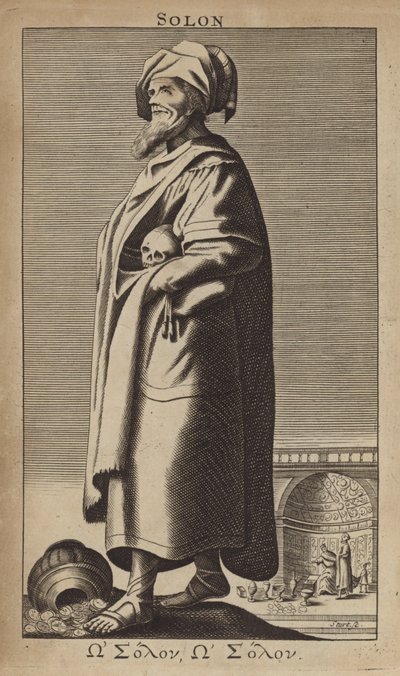 Solone, statista, legislatore e poeta ateniese da John Sturt