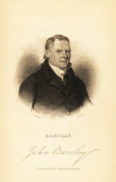 Ritratto di John Barclay, anatomista comparativo scozzese da John Syme