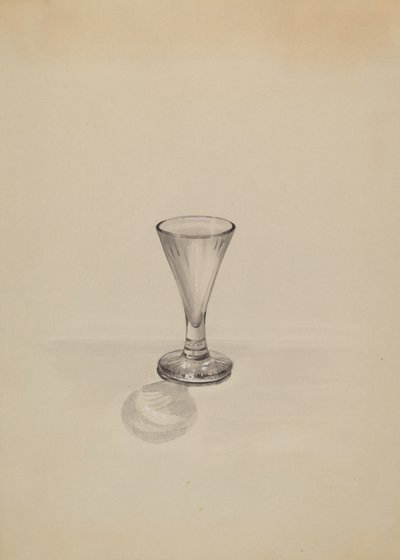 Bicchiere da liquore, c. 1936 da John Tarantino