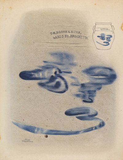 Vaso, probabilmente 1937-1938 da John Tarantino
