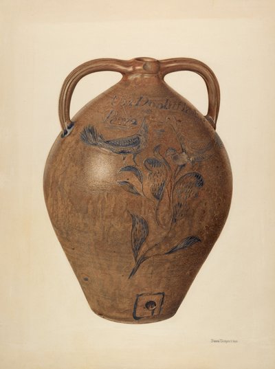 Brocca per vino, sidro o aceto, c. 1941 da John Tarantino