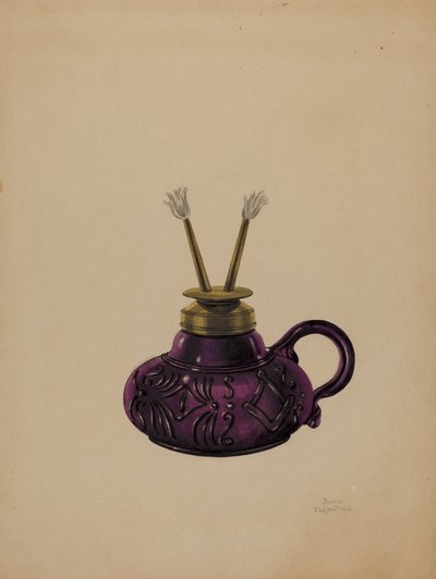 Lampada, c. 1937 da John Tarantino