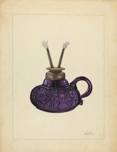 Lampada, c. 1940 da John Tarantino