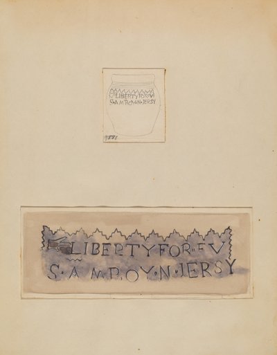 Piccolo Vaso o Pentola, c. 1938 da John Tarantino