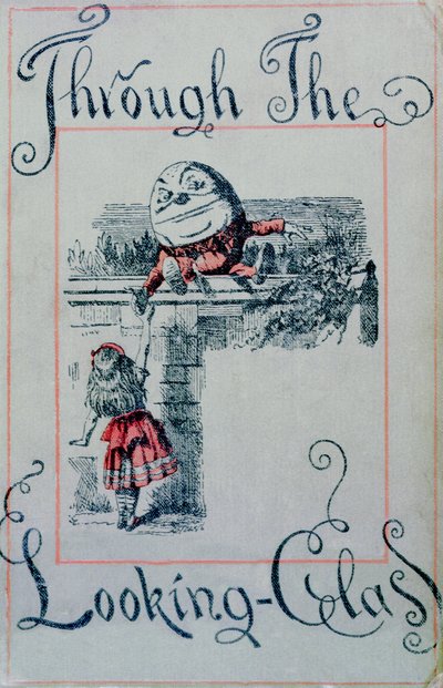 Alice e Humpty Dumpty, illustrazione di copertina per 